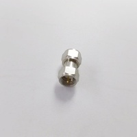 Conector Coaxial Recto RF de Latón Tipo F Macho a F Macho, Adaptador Convertidor de 75 ohmios 1P