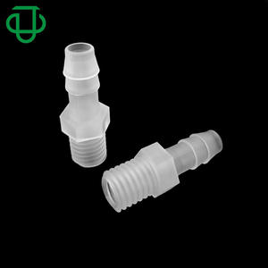 Conector de Manguera Recto de Plástico PP M12 con Rosca Métrica Doble Pagoda para Transferencia de Fluidos en Plomería - Product Image 3