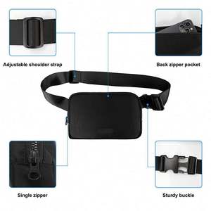 Muestra Gratuita, Riñonera Unisex con Correa Ajustable, Personalizable con Logotipo BSCI, para Entrenamiento, Compras, Viajes, Senderismo - Product Image 4