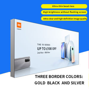 Espositore Luminoso a <span class=keywords><strong>LED</strong></span> con Cornice in Alluminio, Retroilluminazione in Tessuto, Ultra-sottile Senza Cornice, Alta Luminosità, Certificato CE per Negozi - Product Image 2