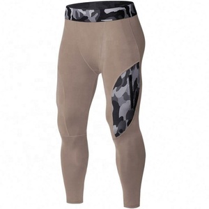 Biểu Tượng Tùy Chỉnh Thương Hiệu Nén Bóng Rổ Đào Tạo Tập Thể Dục Bốn Đàn Hồi Chạy Quần Cộng Với Kích Thước Phòng Tập Thể Dục Vớ Cho Nam Giới - Product Image 5