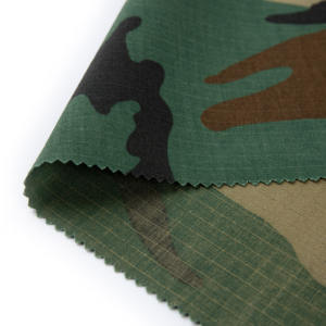 टीआरट्स टी/सी 65/35 एंटी-टेयरिंग वुडलैंड कैमोफ्लैज के लिए बुना हुआ कपड़े वाटरप्रूफ - Product Image 6