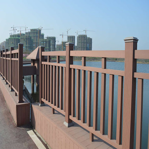 Ensemble de clôture d'usine Jardin composé Extérieur Clôture en <span class=keywords><strong>bois</strong></span> moderne en plastique Wpc pour panneau extérieur - Product Image 6