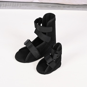Chaussures orthopédiques pédiatriques Hongchengkang à sangle en T noires 10CM 12CM 14CM 16CM 18CM 20CM 22CM – Chaussures à attelle pour la prévention du pied tombant - Product Image 4