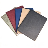 Menu personnalisé de haute qualité en cuir PU A4 avec pochettes pour hôtels et bars KTV Restaurants Menu de table Porte-menu Couverture de menu