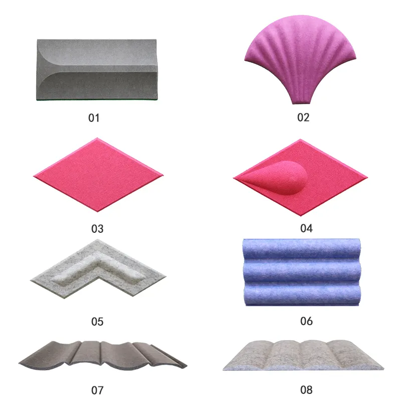 New Promotion Moisture proof 3D Acoustic Hexagonal Panel Acoustic Panels For Home Theater