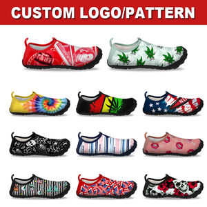 Logotipo personalizado Sublimación Hombres Mujeres Secado rápido Descalzo Playa Piscina Natación Buceo Surf Aqua Zapatos Deportes Caminar Yoga Zapatos de agua - Product Image 3