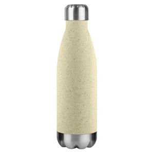 Design à la mode 700ml fibre de paille de blé et PP bouteille de boisson à paroi unique cadeaux promotionnels DB045 Komo bouteille de boisson en paille de blé - Product Image 2