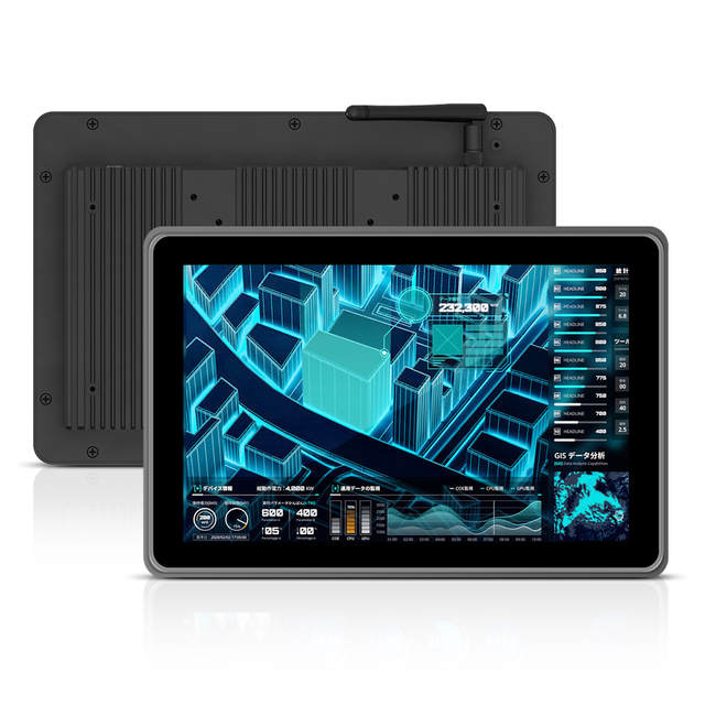 New Advantageously Priced 10.1inch Industrial 2-in-1 Tablet PC Customizable Flat Computer Anti-Dust Waterproof USB Intel 4GB