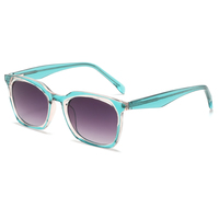Nouvelles Lunettes de Soleil Carrées NWO T1836 à Monture Complète en TR90, Protection UV400, Style Rétro Tendance pour Conduite en Extérieur, Haute Qualité, Vente en Gros Direct Usine