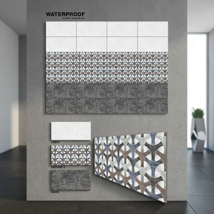 Carrelage mural en céramique émaillée à surface brillante, design marron Quis, 300x600mm, antidérapant, résistant aux acides, pour salle de bain et cuisine - Product Image 6