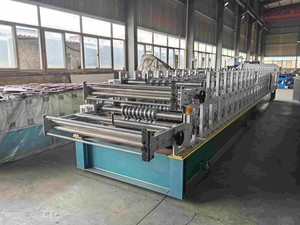 Machine de profilage à double couche à prix d'usine professionnel, découpe électrique de tôles de toiture métalliques, largeur d'alimentation de 1200 mm, provenance Chine - Product Image 5