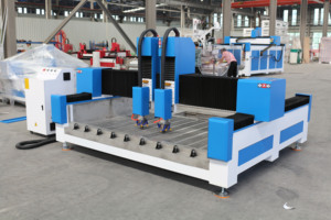 <span class=keywords><strong>CNC</strong></span> kiểm soát hai đầu đá <span class=keywords><strong>CNC</strong></span> <span class=keywords><strong>Router</strong></span> máy độ chính xác cao cấp công nghiệp thiết bị chế biến đá - Product Image 4