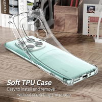 Coque Antichoc Transparente en TPU Souple pour Xiaomi Redmi Note 14 Pro 5G