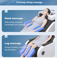 Mobilier de salon de coiffure moderne : Lit de massage électrique pour soins capillaires thaïlandais, spa pour les pieds et pédicure avec bac à shampoing intégré