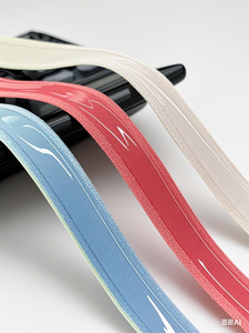 Toàn bộ bán mềm Nylon ban nhạc đàn hồi Silicone in vải đàn hồi cho may mặc - Product Image 2