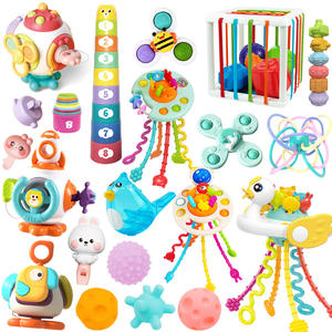 Juguete para Bebés, Sonajero Musical para la Dentición, Lala Le, Juguete de Plástico Suave para Agarrar con la Mano, Bola Manhattan C2 Sesele, Juguete para Jalar y Empujar - Product Image 5