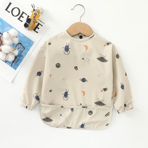 Bavoirs <span class=keywords><strong>pour</strong></span> bébés garçons et filles, bavoirs d'alimentation <span class=keywords><strong>pour</strong></span> enfants, <span class=keywords><strong>tablier</strong></span> à manches longues <span class=keywords><strong>pour</strong></span> tout-petits - Product Image 6