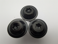 Vis à cloisons sèches en acier inoxydable, rivets, goujons à manchon, boulons d'ancrage pour usage automobile, électrophorèse noire, anti-desserrage, pouces et métriques, grade 4.8