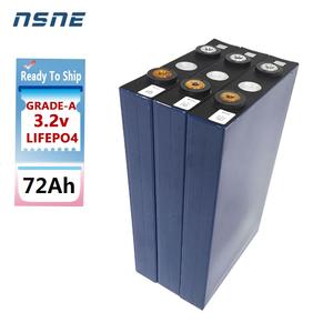 3.2v 72Ah şarj edilebilir prizmatik Lifepo4 lityum iyon güneş enerjisi depolama aküsü hücre test cihazları - Product Image 2