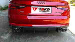 TAKD 100% asciutto in fibra di carbonio universale Spoiler posteriore diffusore labbro paraurti per <span class=keywords><strong>AUDI</strong></span> A5 S5 B9 2017-2019 nuovo servizio OEM ODM - Product Image 5