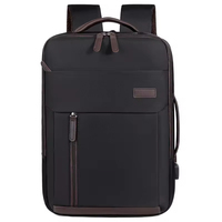 Nouveau sac à dos de voyage d'affaires unisexe avec logo personnalisé, film imperméable, extensible, pour ordinateur portable, sac à dos d'étudiant