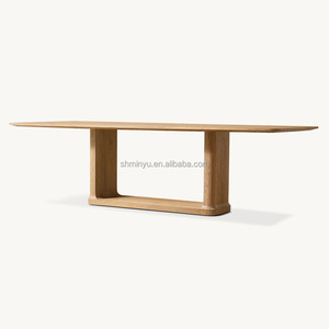 Myhome <span class=keywords><strong>2025</strong></span> Sang Trọng Hiện Đại 8 Chỗ Ngồi Bàn Ăn Đặt Rắn Gỗ Hình Chữ Nhật Bàn Bếp Cho Nhà Đồ Nội Thất Phòng Ăn - Product Image 2