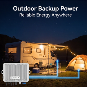 Invertisseur solaire hybride tout-en-un 2,4 kW, unité unique, hors réseau, pour camping-car, station de charge de véhicules électriques avec panneaux solaires - Product Image 3