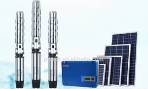 Jntech 550W 750W 1500W 2200W 3700W 4000W Mppt Solar Waterpomp Prijs Systeem Voor drip Beregening