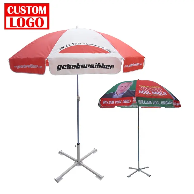 Guarda-chuva do pátio exterior grande impressão personalizada Umbrella praia guarda-chuva carro Sun Shade