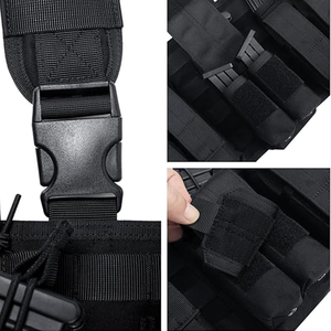 ชุดอุปกรณ์ยุทธวิธีแบบโมดูลาร์สำหรับติดตั้งวิทยุสื่อสาร ปรับระดับสายสะพายไหล่ได้ รองรับระบบ MOLLE ถอดออกได้ - Product Image 5