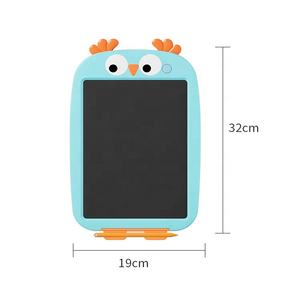 ชุดกระดานวาดรูปการ์ตูนแบบนำกลับมาใช้ใหม่ได้แผ่นวาดภาพสเก็ตช์ภาพสำหรับของเล่นเด็กแผ่นเขียน LCD สี<span class=keywords><strong>นก</strong></span><span class=keywords><strong>ฮูก</strong></span> - Product Image 2