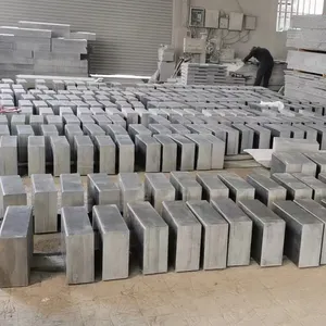 Custom al di fuori della luce naturale bianco scuro grigio granito pietra blocchi gradini per il giardino