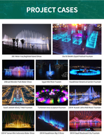 Système de projection de films sur écran d'eau et spectacle de fontaines musicales pour le projet de renommée mondiale au lac Dal de Srinagar, Inde
