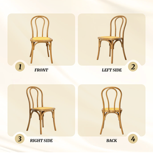 Chaise <span class=keywords><strong>bistrot</strong></span> française en rotin, chaise de salle à manger Thonet en bois courbé pour mobilier de café et restaurant rétro, chaise <span class=keywords><strong>bistrot</strong></span> - Product Image 5
