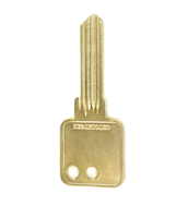 5 broches 6Pin Cupronickel clé vierge deux trous épaisseur 2.2mm