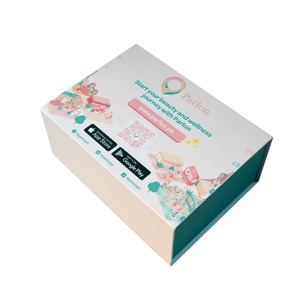 Custom Printed Logo Rigid Cardboard Magnetic Lid Closure Gift Box Packaging - Product Image 3