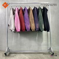 2024 vente chaude personnalisé à capuche Style Logo étiquette étiquette suspendue sac d'emballage pour hommes sweats à capuche et sweat-shirts