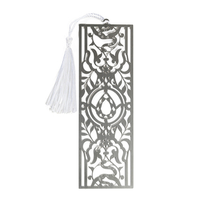 Marcapáginas de Metal Personalizado en 3D con Borla, Grabado en Acero Inoxidable, Regalos Personalizados - Product Image 1
