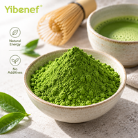 Yibenef – Poudre de thé vert Matcha pur en gros, ultra-fine 1000 Mesh, pour Latte et Thé au lait, OEM