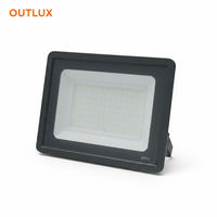 Projecteur LED extérieur CE IP65 étanche, garantie 2 ans, 6500K, durée de vie supérieure à 36 000 heures, en aluminium, très vendu