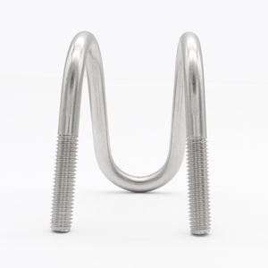 Boulon en U en acier inoxydable M6 M8 M10 M12, support de tuyau de pliage, pince en forme de U, boulons personnalisés, <span class=keywords><strong>prix</strong></span> d'usine bon marché, fixation en acier 304, fourche - Product Image 6