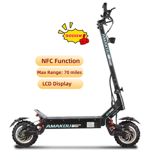 Scooter Eléctrico de Alta Potencia de 9000 Vatios con Doble Motor para Adultos, con Función NFC LD-X7NFC, Batería de Litio de Alta Capacidad de 72V, Disponible en 4 Colores - Product Image 1