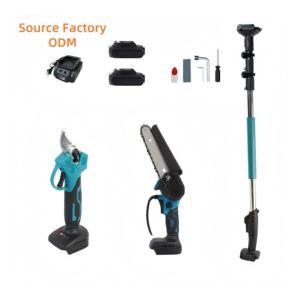 สำหรับแบตเตอรี่ <span class=keywords><strong>Makita</strong></span> <span class=keywords><strong>18V</strong></span> เครื่องมือทำสวนไร้สายกำลังสูง 3-in-1 <span class=keywords><strong>เลื่อย</strong></span>โซ่ไฟฟ้าแบบไร้แปรงถ่านพร้อมด้ามยืดหดได้ พร้อมพลาสติก - Product Image 1