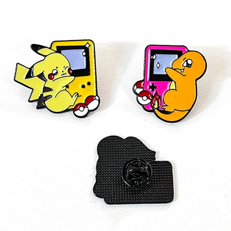 China Factory Gift Crafts Cool Creative Cartoon Lapel Pin Badge Custom Video Game Enamel Pin