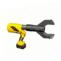 Coupe-câbles hydraulique sans fil YILI 18V, cisaille à batterie haute performance 200KN, outil pour câbles Cu/Al/armoires de 110 mm avec 2 batteries et chargeur