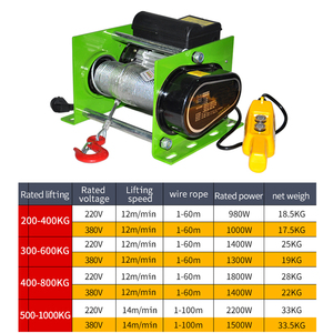 Directo de fábrica nuevo tipo de Alemania cabrestante 220V 200-1000kg - Product Image 3