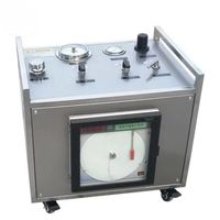Bomba Neumática de Alta Calidad LU-LKD-80-RC para Pruebas de Líquidos, Banco de Pruebas Hidrostáticas con Registrador de Gráficos