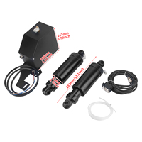 Kit de Suspensión Trasera Ajustable de Aire para Motocicleta, Color Negro, para Harley Touring Road King Electra Street Tour Glide 1994-2025