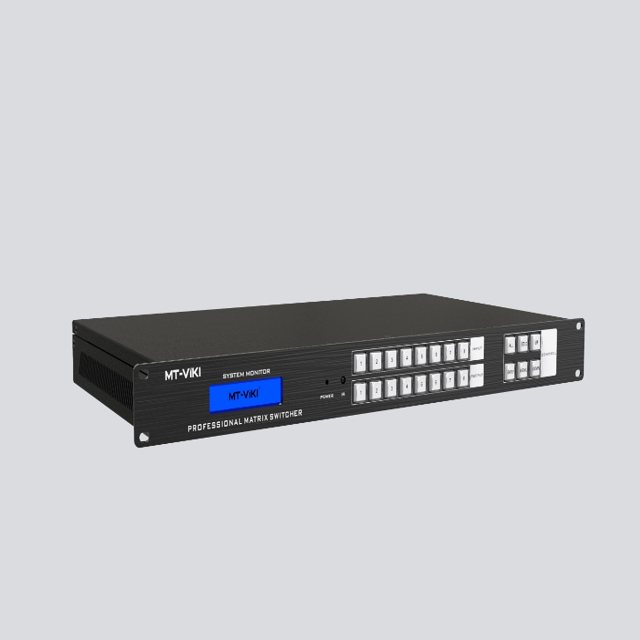 MT-VIKI 16x16 HDMI Matrix Switch 4K@30Hz, Rack Mount Switcher & Splitter 16 in 16 Out, (Built-in US ADI Chip)